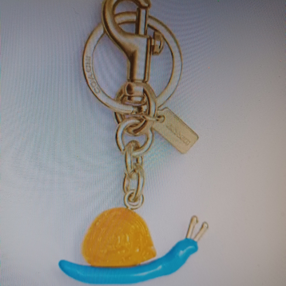 Coach Snail Key Chain